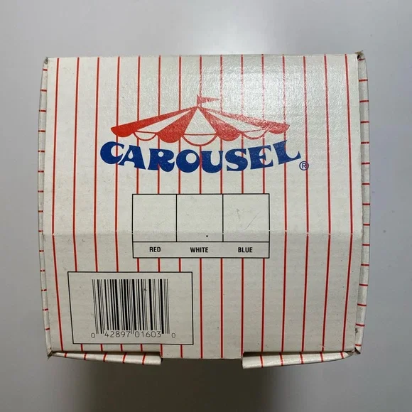 Carousel Blue Snack Dispenser In Original Box
